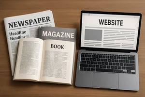 media newspaper book magazine website-1 media newspaper book magazine website-1