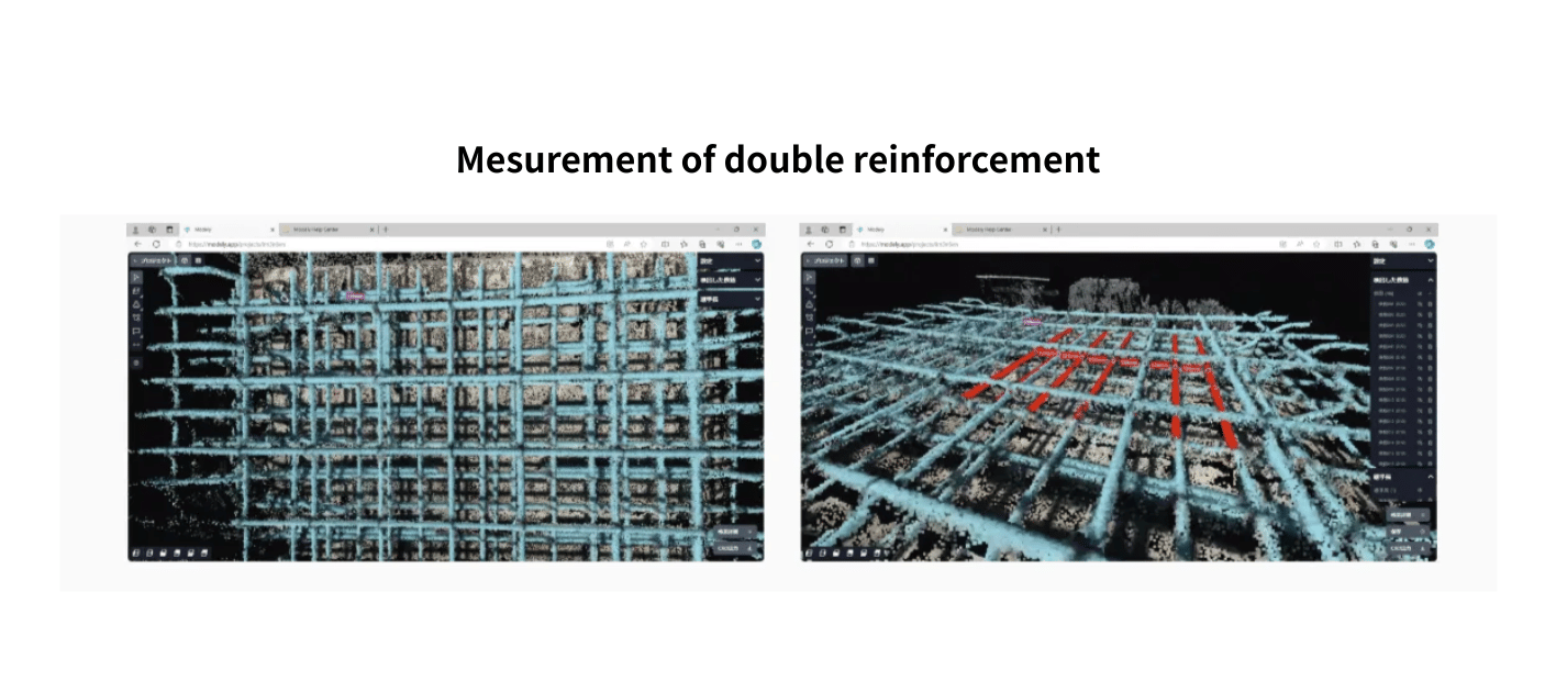 Measurement of Double-layer Reinforcement