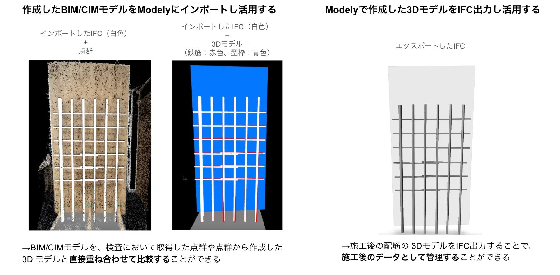 IFCのインポートとエクスポート